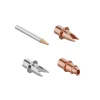 Premium T2 copper welding nozzle with high thermal conductivity