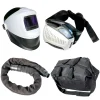 Cooling airflow design inside laser ventilated welding helmet