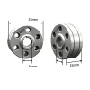 U-groove laser wire feed wheel designed for soft aluminum wire feeding