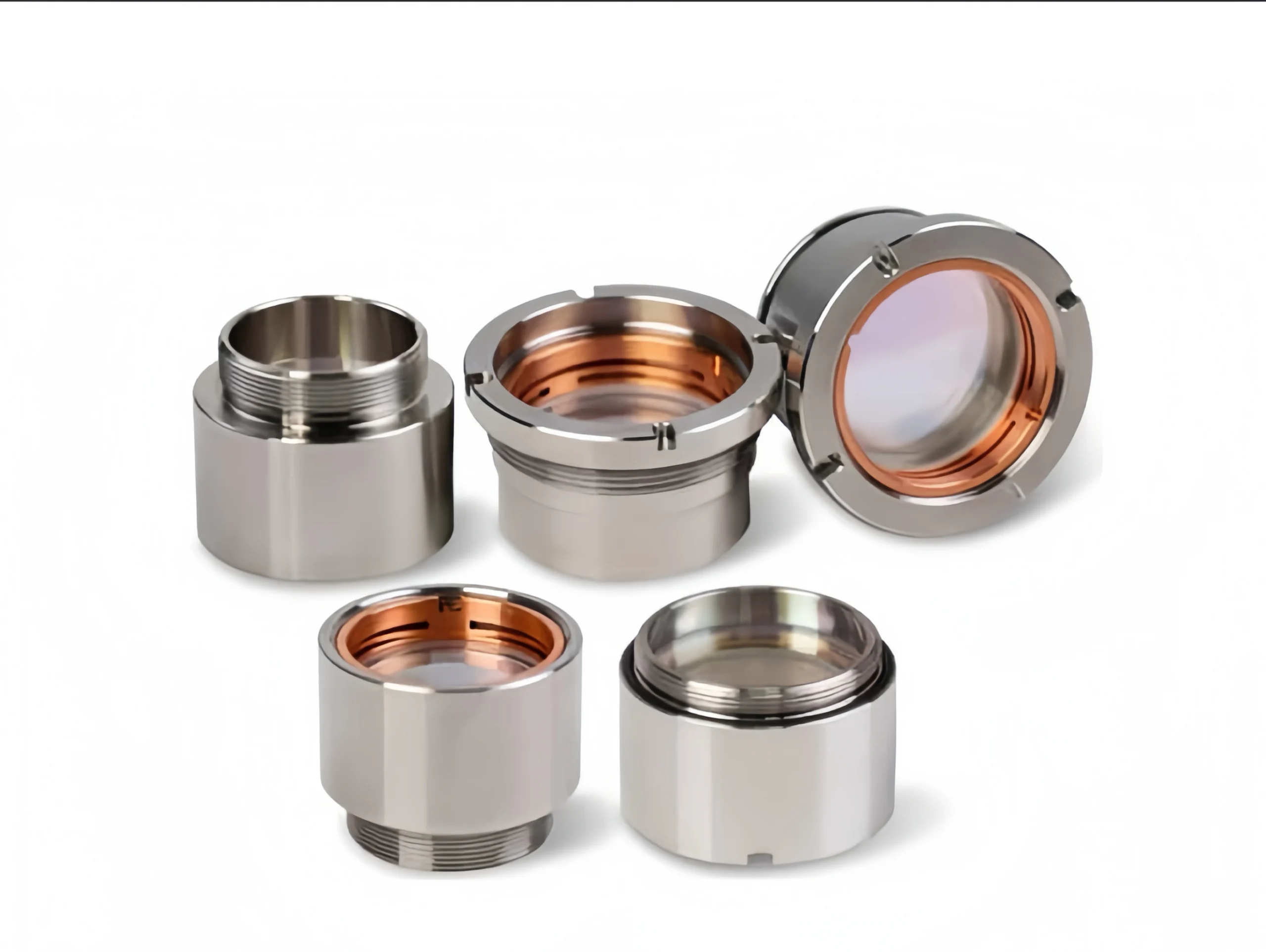 Ultra-pure fused silica focus lens for 10kW+ high power laser cutting