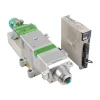 Laser cutting head sensor unit for precise height control during cutting