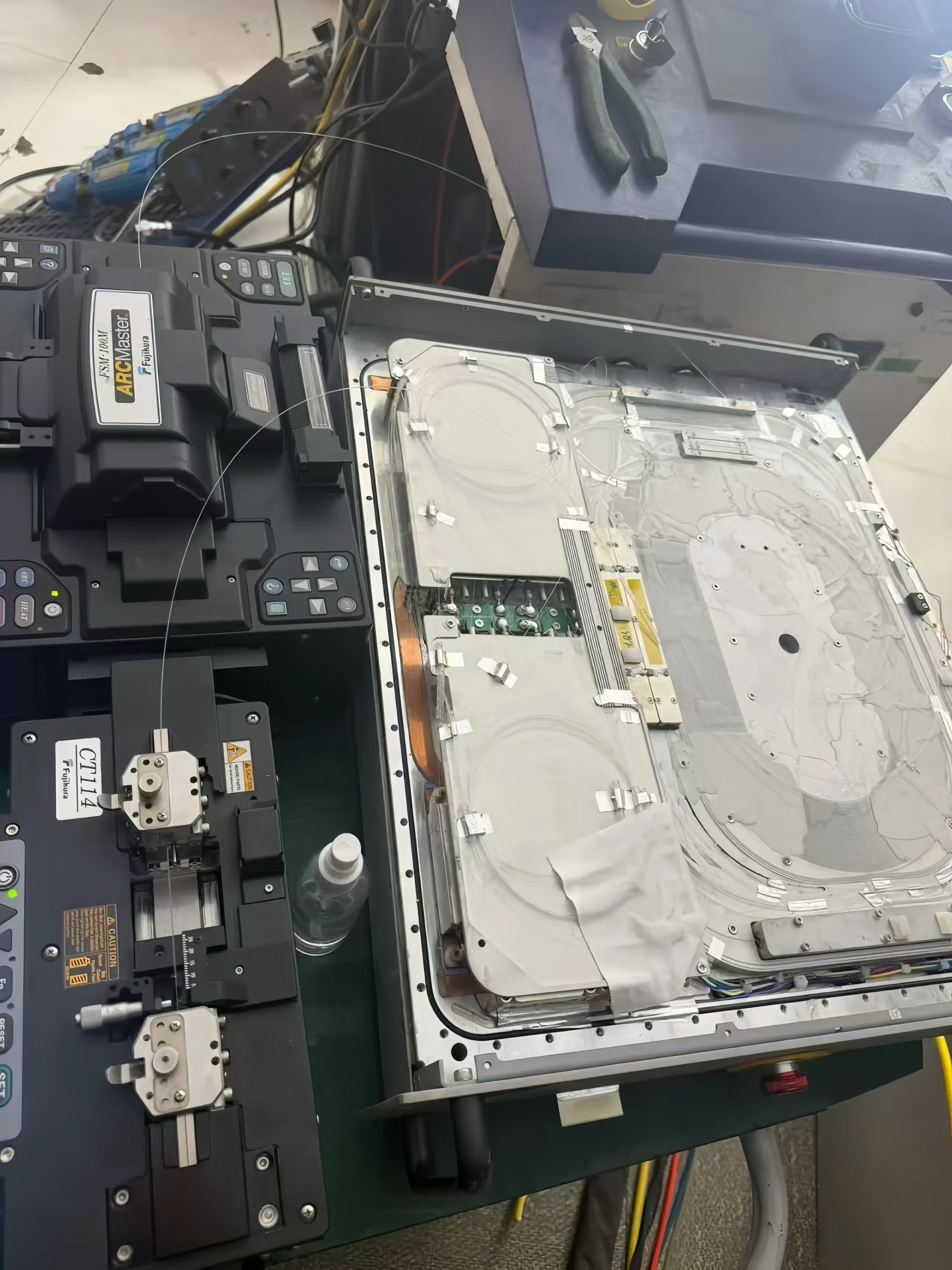 laser source repair-Repairing laser power supply and driver board to fix ignition failure