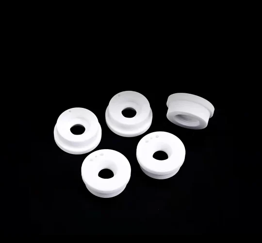 High sensitivity laser ceramic ring for fiber laser cutting head sensor