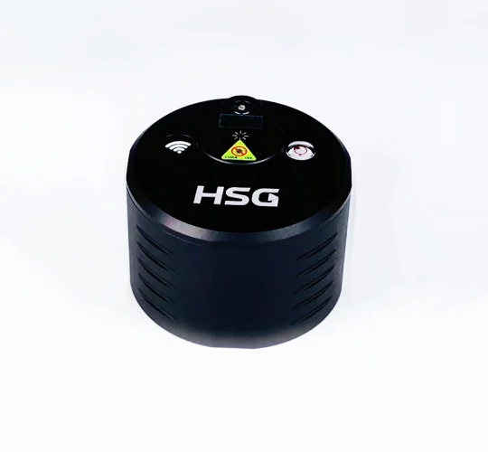 Portable laser nozzle visual aligner with magnetic base for fiber laser heads